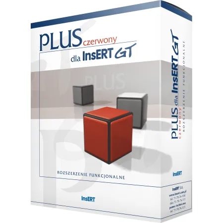 Czerwony PLUS dla InsERT GT