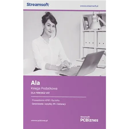Streamsoft ALA Księga podatkowa biuro do 5 firm